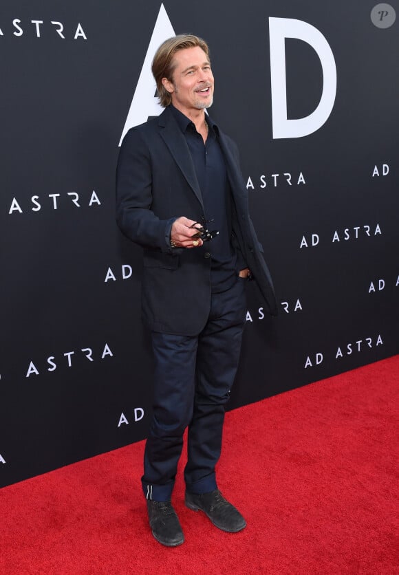 Brad Pitt à la première du film "Ad Astra" à Los Angeles, le 18 septembre 2019.