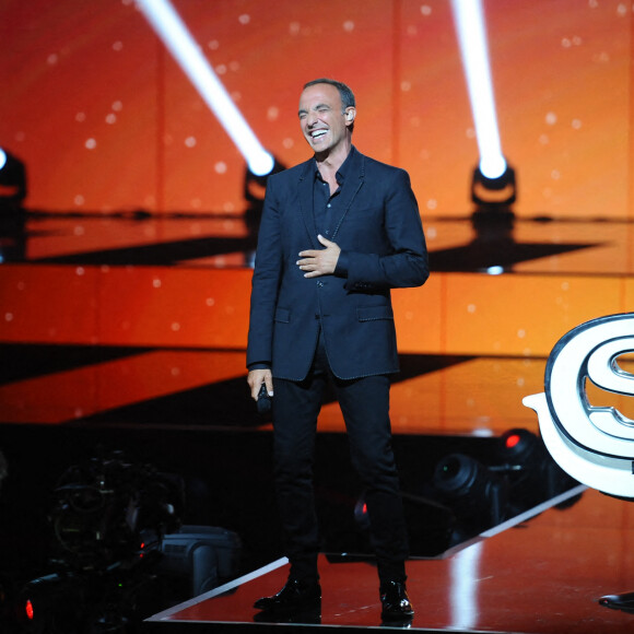 Nikos Aliagas - Enregistrement de l'émission "La Chanson secrète 7 " à la Scène musicale à Paris, qui sera diffusée le 15 janvier 2021 sur TF1. © Gaffiot-Moreau / Bestimage