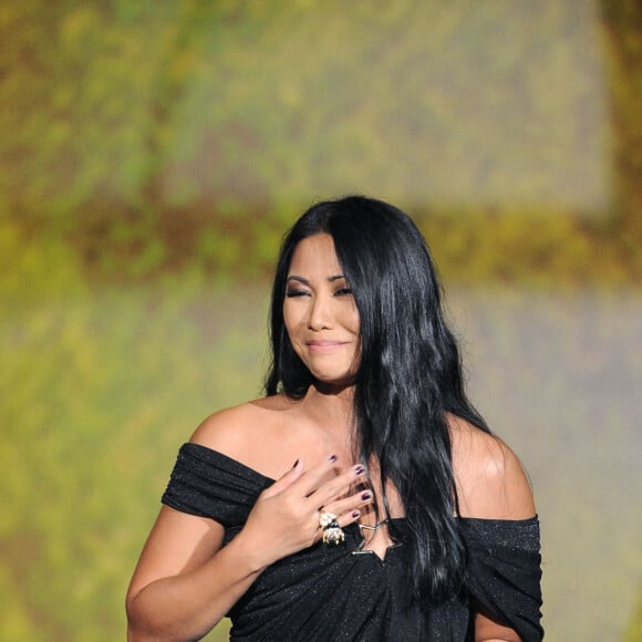 Exclusif - Anggun - Surprises - Enregistrement de l'émission "La Chanson secrète 7 " à la Scène musicale à Paris, qui sera diffusée le 15 janvier 2021 sur TF1. © Gaffiot-Moreau / Bestimage