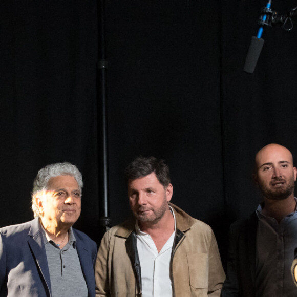 Exclusif - Isabelle Boulay, Enrico Macias, Philippe Lellouche, Jules Darmon, Tom Darmon et des amis - Backstage de l'enregistrement de l'émission "La Chanson secrète 7 " à la Scène musicale à Paris, qui sera diffusée le 15 janvier 2021 sur TF1. © Gaffiot-Moreau / Bestimage