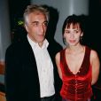 Gérard Darmon et Mathilda May à Paris en août 1997.