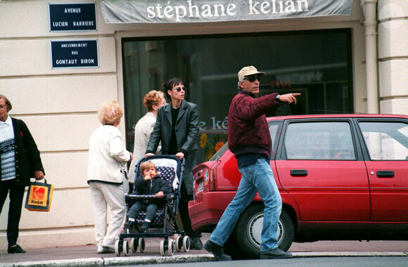 Gérard Darmon et Mathilda May à Deauville en septembre 1995.