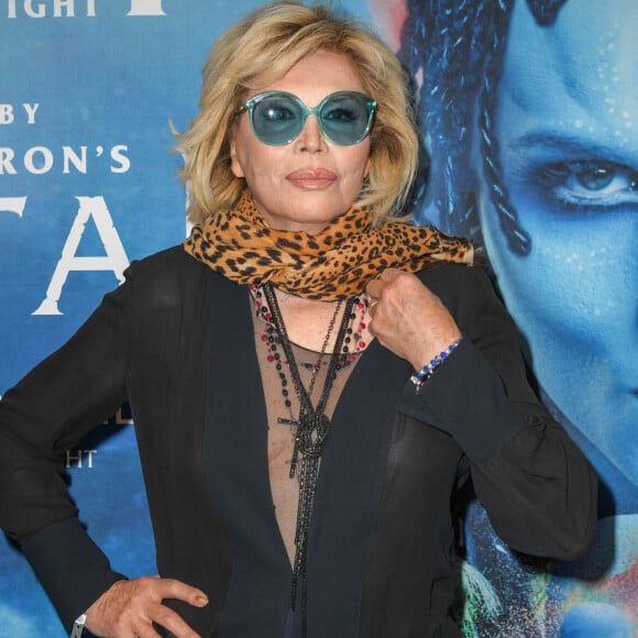 Amanda Lear - Première du nouveau spectacle du Cirque du Soleil "Toruk", inspiré du film Avatar de J. Cameron à l'AccorHotels Arena de Bercy à Paris. © Coadic Guirec/Bestimage