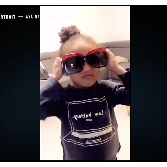 Aya parle de sa fille Aïcha dans l'émission "50 Mn Inside" le 16 janvier 2021 sur TF1.