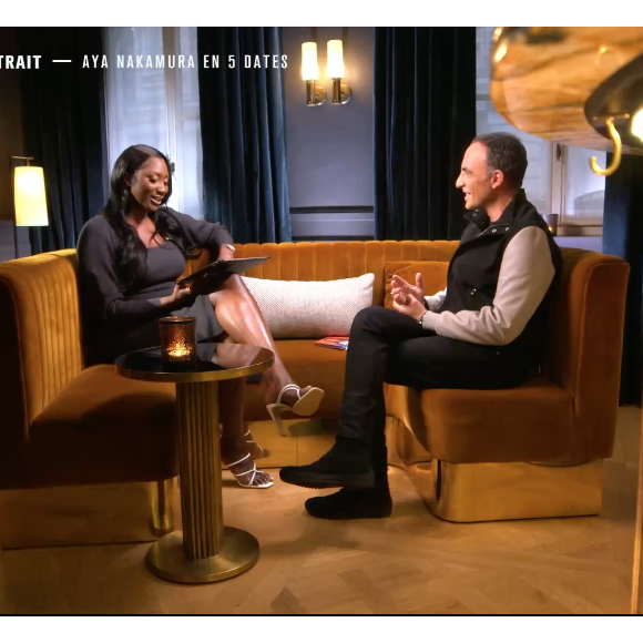 Aya parle de sa fille Aïcha dans l'émission "50 Mn Inside" le 16 janvier 2021 sur TF1.