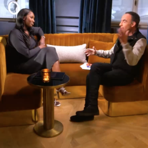 Aya parle de sa fille Aïcha dans l'émission "50 Mn Inside" le 16 janvier 2021 sur TF1.