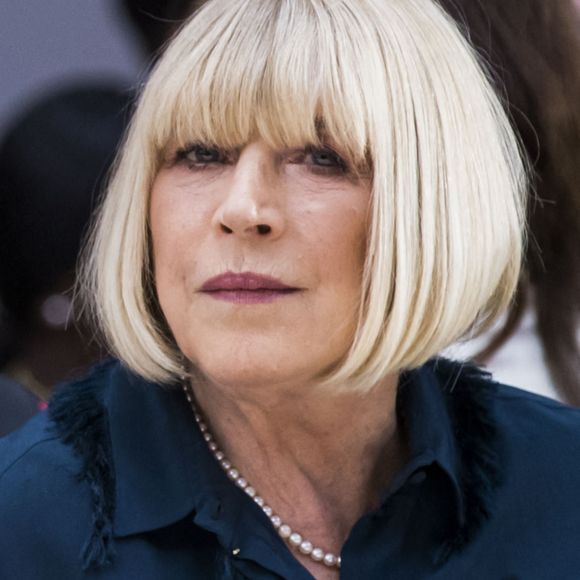 Gwendoline Christie et Marianne Faithfull - People au défilé de mode prêt-à-porter automne-hiver 2017/2018 "Chloé" au Grand Palais à Paris. @Olivier Borde / Bestimage 