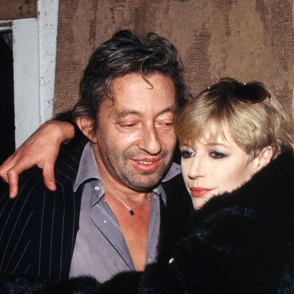 Serge Gainsbourg et Marianne Faithfull.