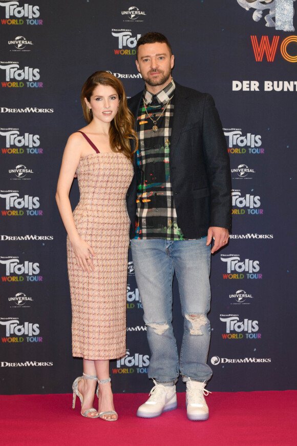 Justin Timberlake, Anna Kendrick - Photocall du film "Les Trolls 2 : Tournée mondiale" à Berlin, Allemagne. Le 17 février 2020.