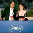  Agnès Jaoui, Jean Pierre Bacri - Cérémonie de clôture du 57e festival du film de Cannes  