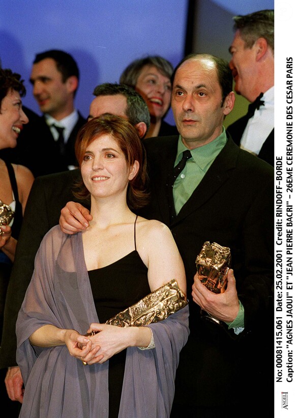 Agnès Jaoui et Jean-Pierre Bacri - 26e cérémonie des César à Paris