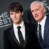 Didier Deschamps, sa femme Claude et leur fils Dylan - Les célébrités arrivent à la cérémonie des Trophées Fifa 2018 au Royal Festival Hall à Londres, Royaume Uni, le 25 septembre 2018. © Cyril Moreau/Bestimage