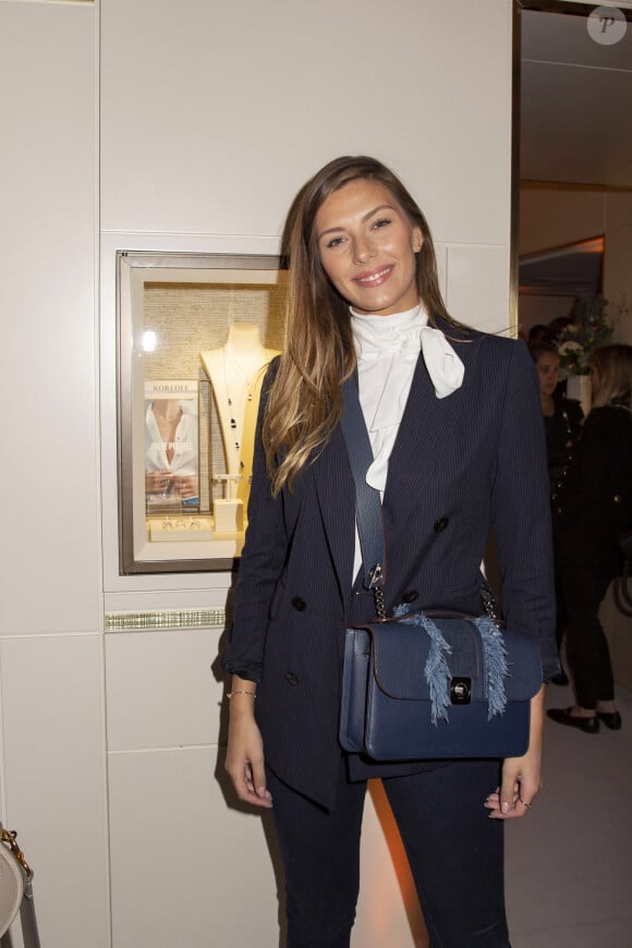 Camille Cerf (Miss France 2015) - Réouverture de la boutique de joaillerie "Korloff", rue de la Paix à Paris le 24 octobre 2019. © Jack Tribeca/Bestimage