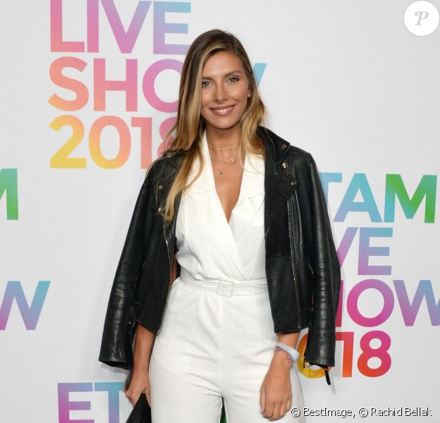 Camille Cerf - Photocall du "Etam Live Show" aux Beaux-Arts à Paris. © Rachid Bellak/Bestimage
