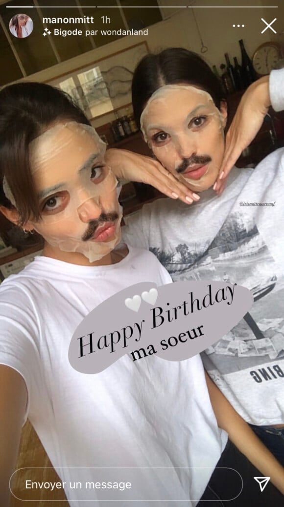 Manon, la demi-soeur d'Iris Mittenaere dévoile une photo dossier pour son anniversaire - Instagram