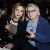 Marilou Berry et sa mere Josiane Balasko - People au defile Jean-Paul Gaultier lors de la fashion week Haute-Couture Automne-Hiver.