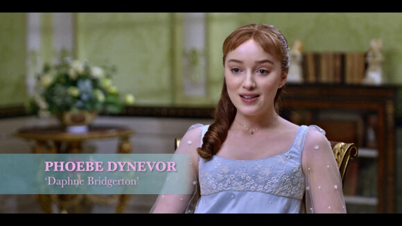 Phoebe Dynevor, héroïne de la nouvelle série "La Chronique des Bridgerton" diffusée actuellement sur Netflix.