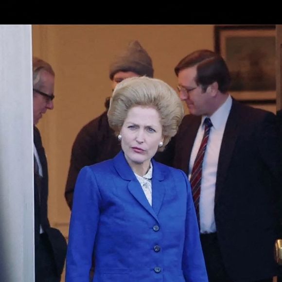 Gillian Anderson dans le trailer de la saison 4 de la série "The Crown", sur Netflix.