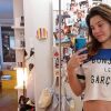 Alice Detollenaere dévoile son baby bump sur Instagram. Le 31 janvier 2021.