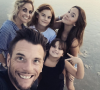 Norbert Tarayre avec ses filles et sa compagne Abi - Instagram