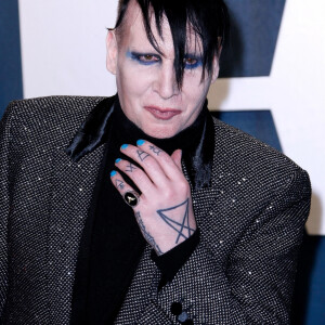Info - Le chanteur Marilyn Manson visé par plusieurs accusations de harcèlement et de viol - Marilyn Manson - People à la soirée "Vanity Fair Oscar Party" après la 92ème cérémonie des Oscars 2020 au Wallis Annenberg Center for the Performing Arts à Los Angeles, le 9 février 2020. 