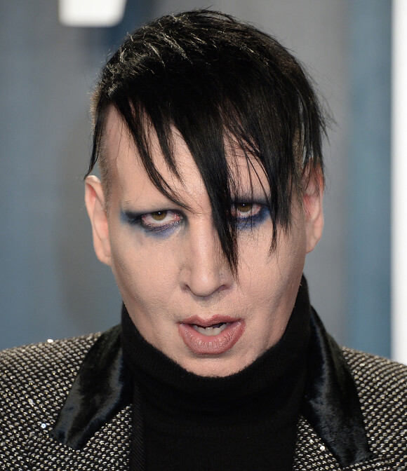 Info - Le chanteur Marilyn Manson visé par plusieurs accusations de harcèlement et de viol - Marilyn Manson - People à la soirée "Vanity Fair Oscar Party" après la 92ème cérémonie des Oscars 2020 au Wallis Annenberg Center for the Performing Arts à Los Angeles.