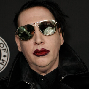 Marilyn Manson lors de la 13ème édition de la soirée de gala "The Art of Elysiums " dans la salle de spectacle du Hollywood Palladium à Los Angeles, Californie, etats-Unis, le 4 janvier 2020. 
