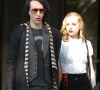 Marilyn Manson et Evan Rachel Wood à Londres en avril 2007.