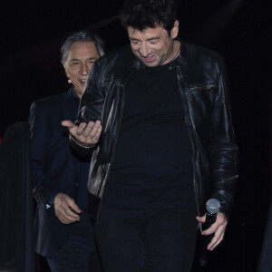 Exclusif - Richard Berry et Patrick Bruel - Surprises - Backstage de l'enregistrement de l'émission, qui sera diffusée le 11 janvier 2020 sur TF1, à Paris. Le 17 décembre 2019 © Gaffiot-Perusseau / Bestimage