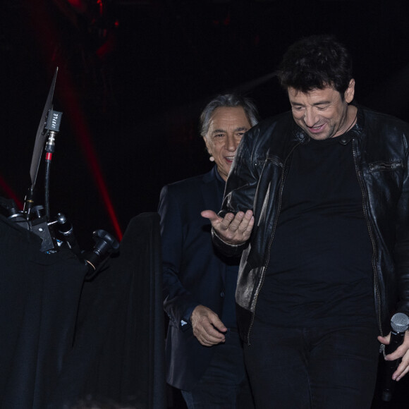 Exclusif - Richard Berry et Patrick Bruel - Surprises - Backstage de l'enregistrement de l'émission, qui sera diffusée le 11 janvier 2020 sur TF1, à Paris. Le 17 décembre 2019 © Gaffiot-Perusseau / Bestimage
