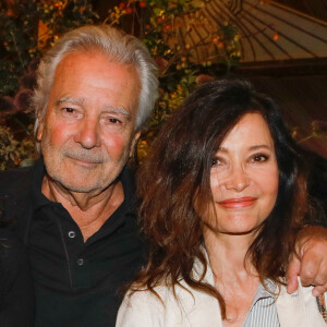 Pierre Arditi et sa femme Evelyne Bouix - Soirée de présentation de la première édition du Festival CinéRoman à la Closerie des Lilas à Paris le 16 septembre 2019. © Christophe Clovis / Bestimage