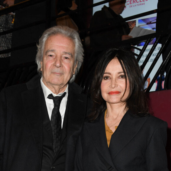 Evelyne Bouix et son mari Pierre Arditi - Arrivées et backstage du 14ème Gala de la Fondation pour la recherche sur Alzheimer à l' Olympia à Paris le 18 mars 2019. © Coadic Guirec/Bestimage