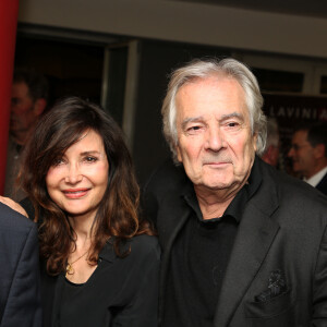 Evelyne Bouix et son mari Pierre Arditi - Lancement du livre de J-L Petitrenaud "Les quatre saisons d'Emile et Marcelle" au restaurant Lavinia à Paris © Denis Guignebourg/Bestimage