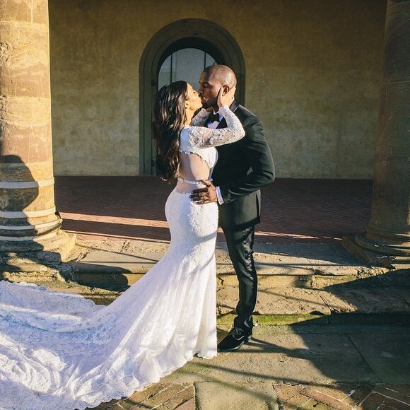 Kim Kardashian et son mari Kanye West se sont mariés à Florence, en Italie, en mai 2014.