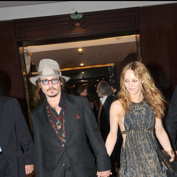 Vanessa Paradis et Johnny Depp au Festival de Cannes 2010