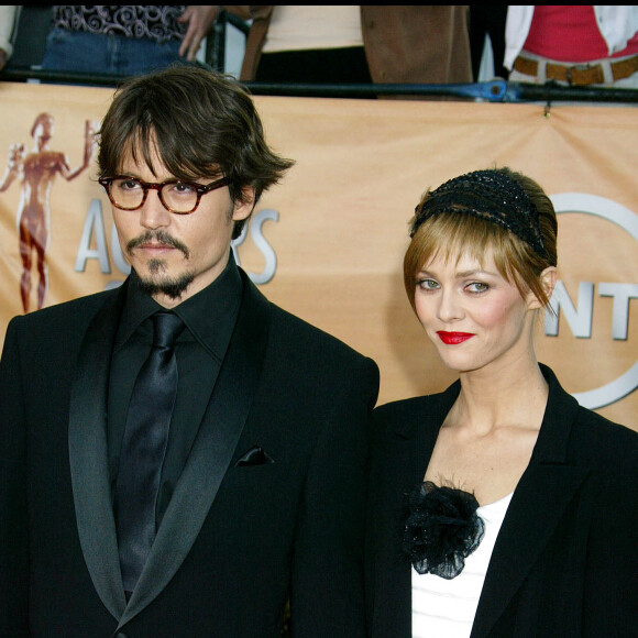 Johnny Depp et Vanessa Paradis à la 11e édition des SAG Awards à Los Angeles