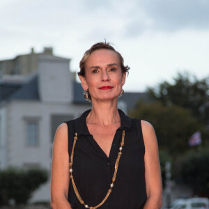 Sandrine Bonnaire - Cérémonie de clôture du 30e Festival du Film de Dinard. 28 septembre 2019. © Jéremy Melloul / Bestimage