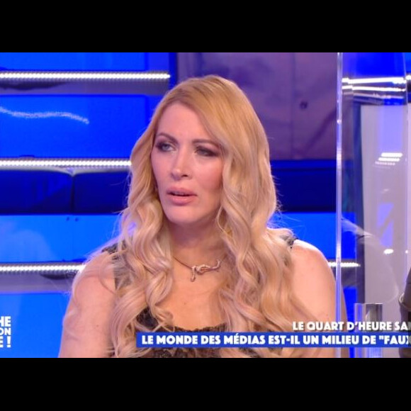 Loana dans "Touche pas à mon poste" sur C8