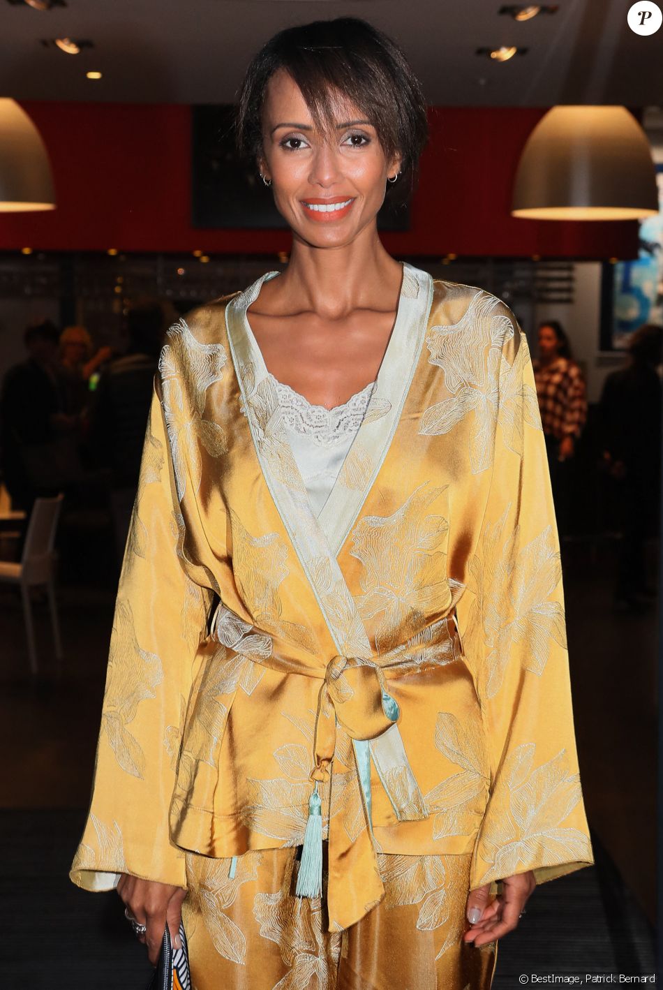 Sonia Rolland (membre du jury) lors de la cérémonie d'ouverture du 5ème édition du festival international du cinema de Saint-Jean-de-Luz, France, le 1er octobre 2018. © Patrick Bernard/Berstimage