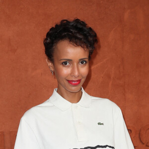 Sonia Rolland au village lors des internationaux de tennis de Roland Garros à Paris, le 10 juin 2018. © Moreau-Jacovides/Bestimage