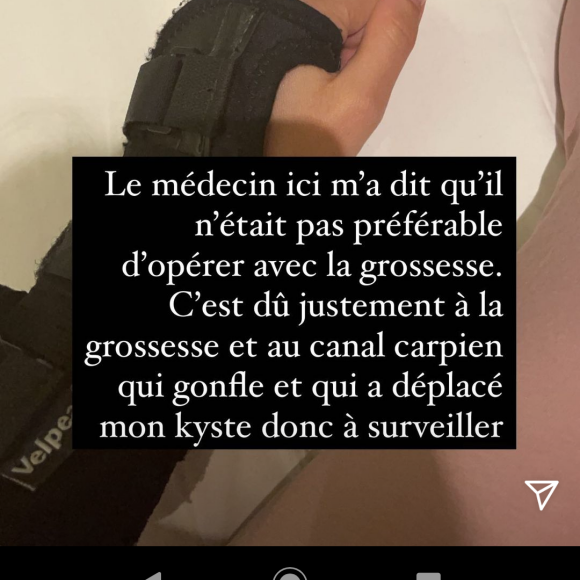 Julia Paredes (Mamans & Célèbres) répond aux interrogations des internautes quant à une éventuelle rupture avec son mari Maxime Parisi, sur Instagram le 12 février 2021.