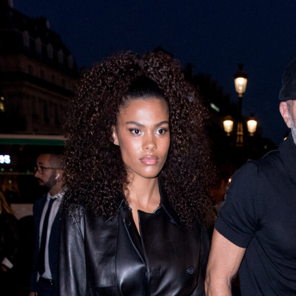 Vincent Cassel et sa femme Tina Kunakey lors de la soirée du 70ème anniversaire de Longchamp à l'Opéra Garnier à Paris, France, le 11 septembre 2018. © Cyril Moreau/Bestimage 