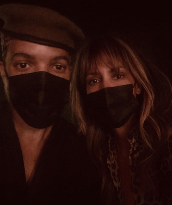 Halle Berry et son compagnon Van Hunt, Instagram.