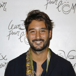 Jérémy Frérot - Photocall de la 7e édition du concert caritatif "Leurs voix pour l'espoir" à l'Olympia à Paris. Le 1er octobre 2018. © Marc Ausset-Lacroix/Bestimage