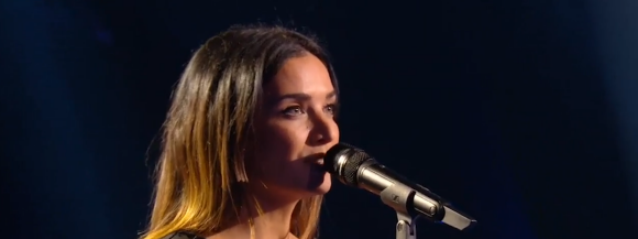 Vanina, Talent de Florent Pagny dans "The Voice 2021" - Émission du 20 février 2021, TF1