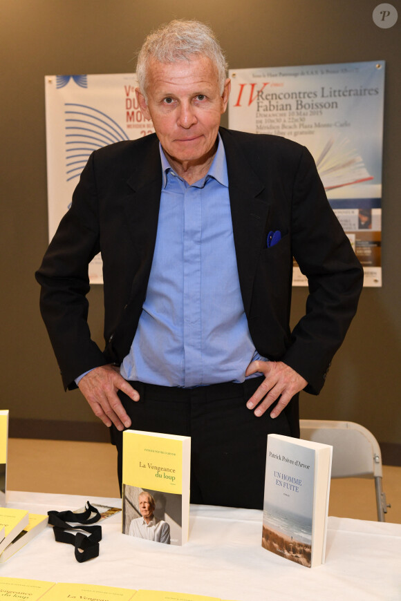 Patrick Poivre d'Arvor (PPDA) au 8ème Salon du Livre de Monaco qui cette année se déroule dans la salle du Quai Antoine 1er, à Monaco, le 2 mars 2019. © Bruno Bebert/Bestimage