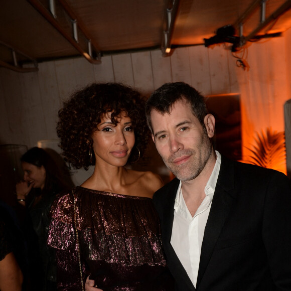 Sonia Rolland et Jalil Lespert lors de la soirée "HFPA" (Hollywood Foreign Press Association) lors du 71ème Festival International du Film de Cannes au Nikki Beach à Cannes, France, le 13 mai 2018. © Rachid Bellak/Bestimage 