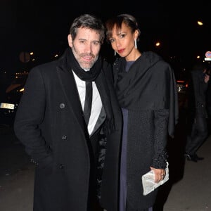 Jalil Lespert et Sonia Rolland à la 15ème édition du "Dîner de la mode du Sidaction" au Grand Palais à Paris, le 26 janvier 2017. CVS-Veeren/Bestimage 