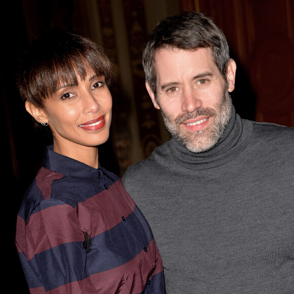 Exclusif - Sonia Rolland et son compagnon Jalil Lespert - 24ème édition des "Femmes en Or Innovation Day 2016" à l'Hôtel de Ville de Paris le 29 novembre 2016. © Veeren/Bestimage