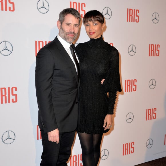 Sonia Rolland et son compagnon Jalil Lespert - Avant-première du film "Iris" au cinéma Gaumont Champs-Elysées à Paris. © Veeren/Bestimage 